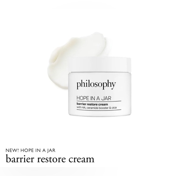 NEW IN BOX PHILOSOPHY HOPE IN A JAR BARRIER RESTORE CREAM SET OF 5  1.15 fl/oz - Picture 2 of 11